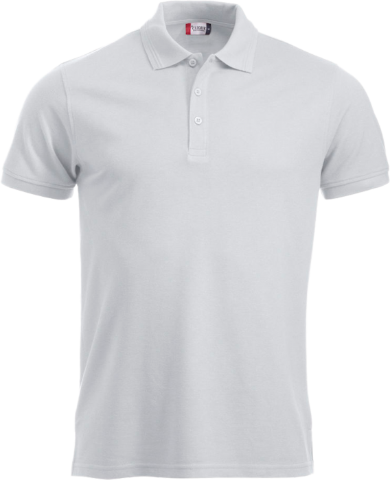 Clique - Manhatten Polo Tee Men - Weiß