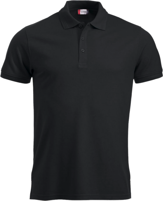 Clique - Manhatten Polo Tee Men - Schwarz