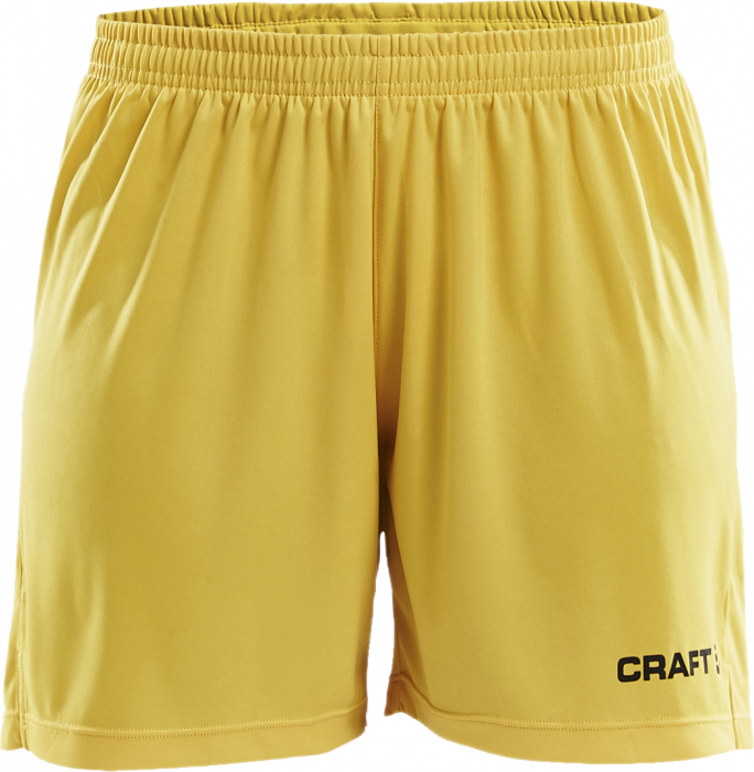 Craft - Squad Go Solid Shorts Women - Amarelo