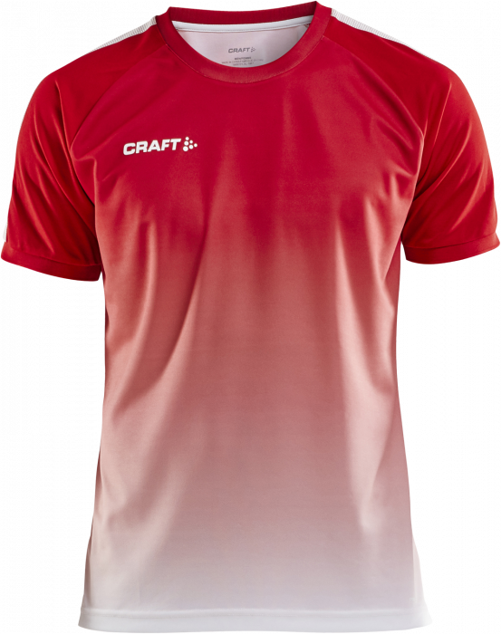 Craft - Pro Control Fade Jersey - Vermelho & branco
