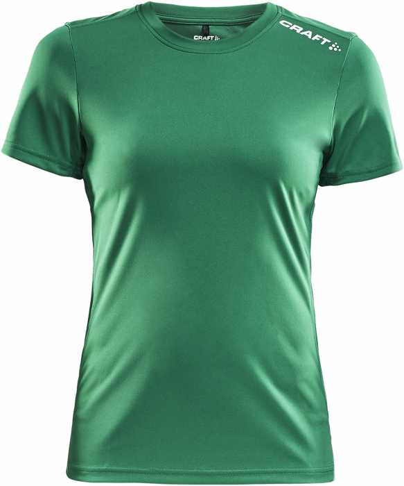 Craft - Rush Ss Tee Women - Verde & bianco