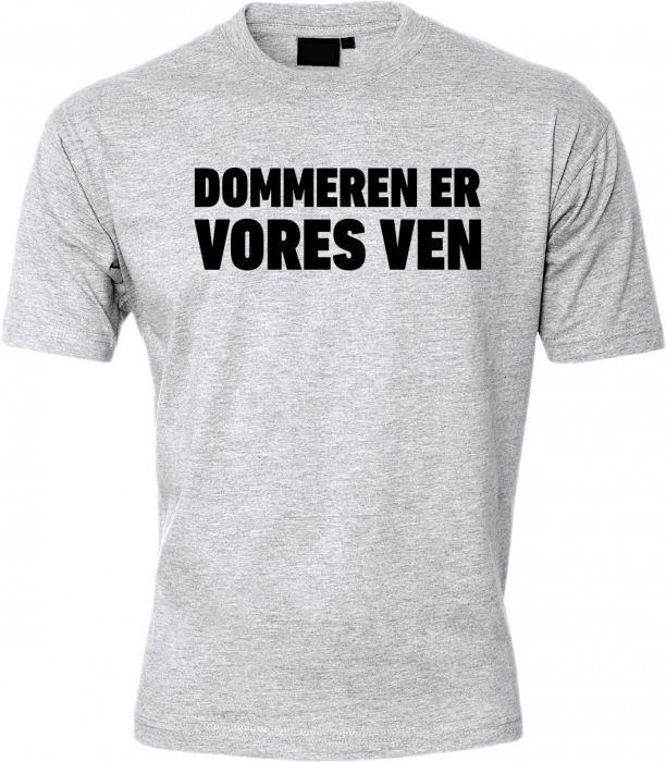 ID - The Referee Is Our Friend T-Shirt - Snow Melange & schwarz