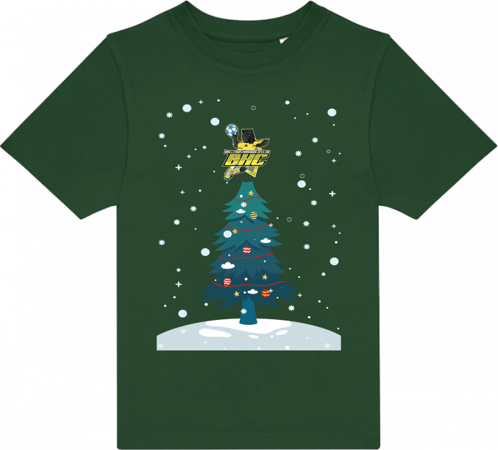 B&C - Ballerup Håndbold Christmas T-Shirt Kids - Bottle Green