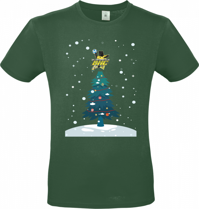 B&C - Ballerup Håndbold Christmas T-Shirt Adults - Bottle Green