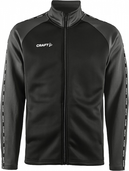 Craft - Squad 2.0 Full Zip - Zwart & grante