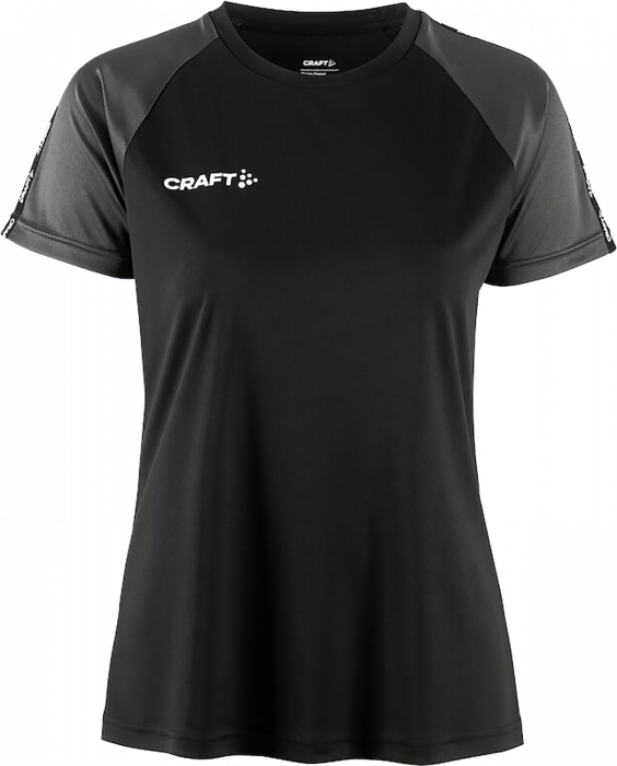 Craft - Squad 2.0 Contrast Spillertrøje Dame - Sort & grante