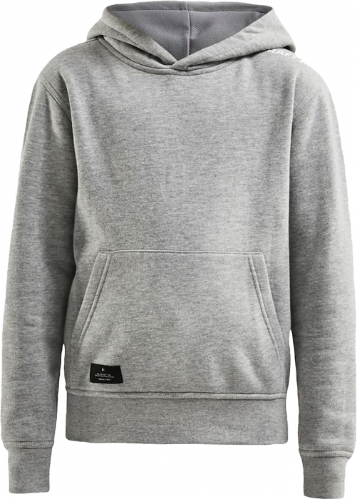 Craft - Hoodie Kids - Gråmelange