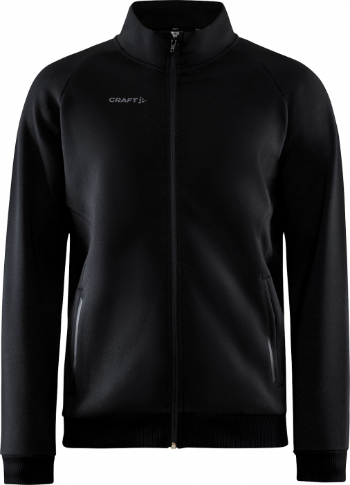 Craft - Core Soul Shirt With Zipper Kids - Zwart