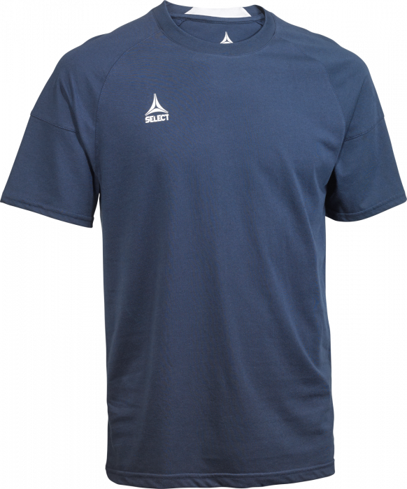 Select - Oxford V25 T-Shirt - Granatowy