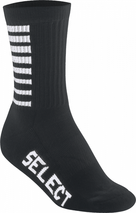 Select - Sports Socks - Czarny & biały
