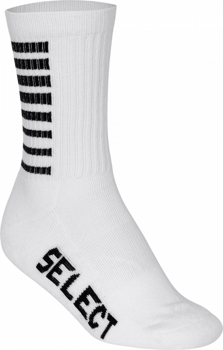Select - Sports Socks - Branco & preto